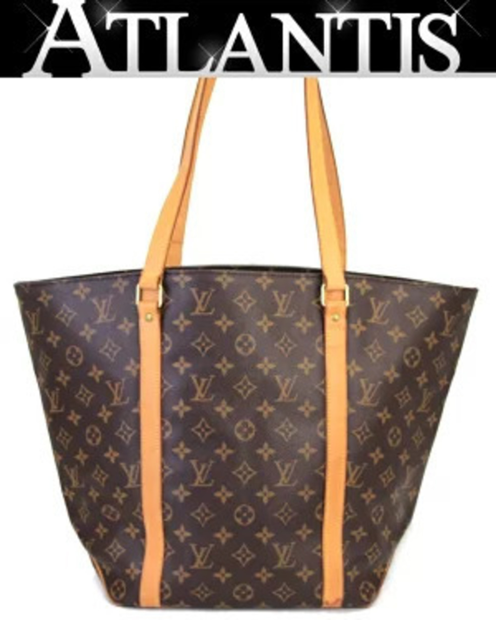 Louis Vuitton Sac Shopping Tote Bag Monogram
